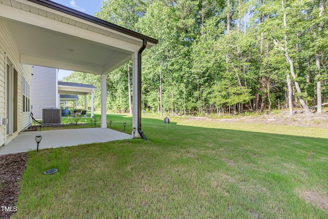 1113 Umstead Grove Way, Durham, NC 27712 - view of grassy yard with a patio area