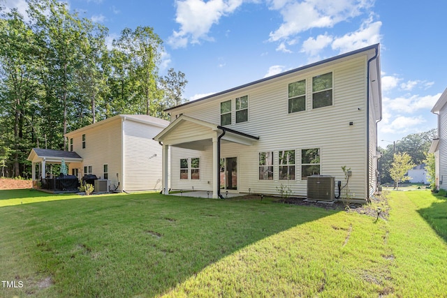1113 Umstead Grove Way, Durham, NC 27712 - back of house featuring a yard and a patio area