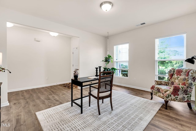 4102 Catfish Way, Durham, NC 27703 - office featuring wood finished floors and baseboards