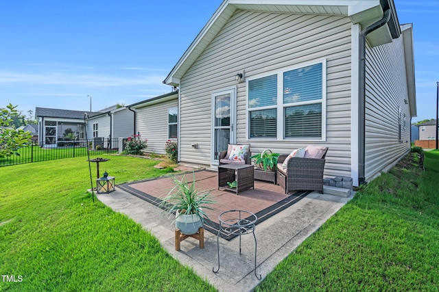 4102 Catfish Way, Durham, NC 27703 - back of property with a patio