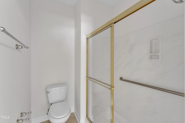 4622 Ludwell Branch Ct, Raleigh, NC 27612 - full bathroom featuring toilet and a shower stall