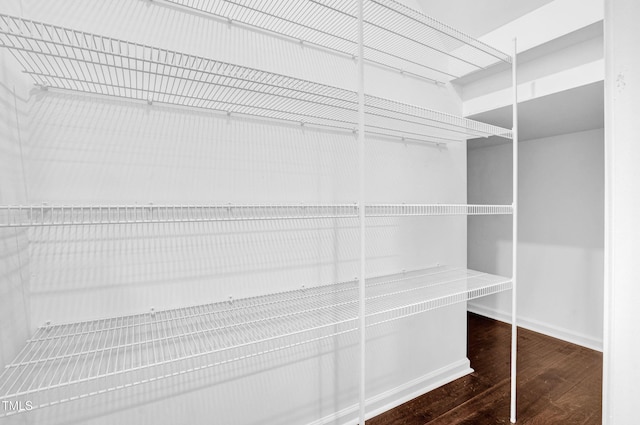 1505 Willow Landing Way, Willow Springs, NC 27592 - spacious closet featuring wood finished floors