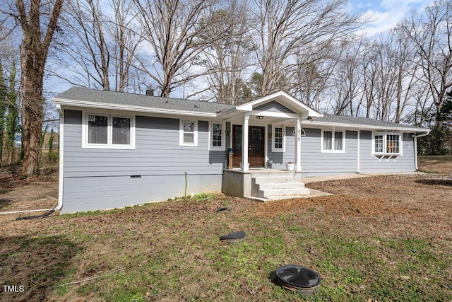 810 Grovemont Rd, Raleigh, NC 27603 - ranch-style house featuring crawl space and a front yard