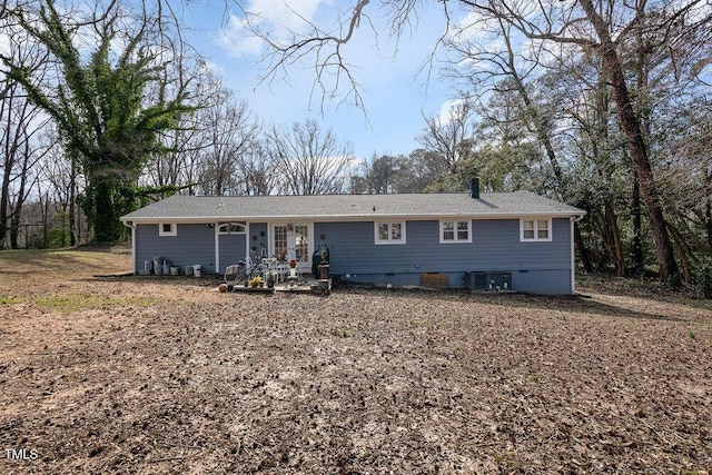 810 Grovemont Rd, Raleigh, NC 27603 - back of property with french doors