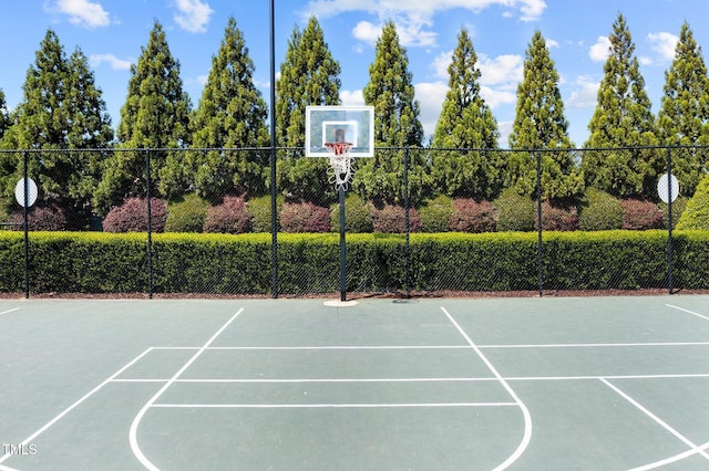 184 Elgin Ct, Burlington, NC 27215 - view of basketball court with community basketball court