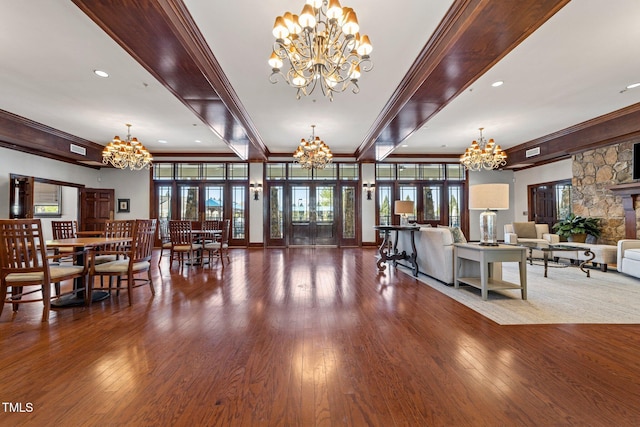 184 Elgin Ct, Burlington, NC 27215 - community lobby with crown molding and recessed lighting