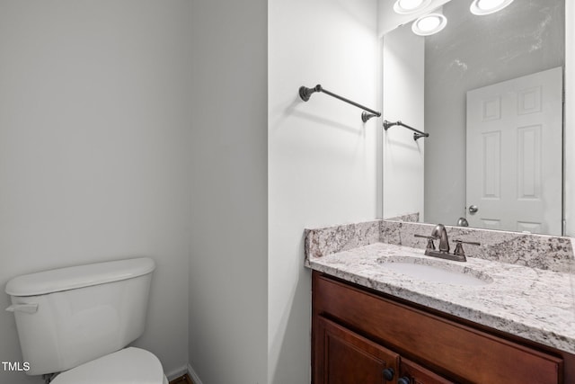 110 Bonhill Ct, Apex, NC 27502 - bathroom featuring toilet and vanity