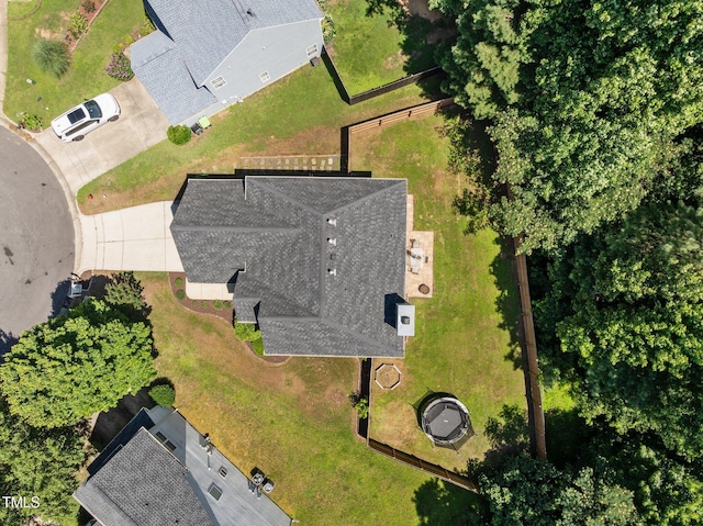 110 Bonhill Ct, Apex, NC 27502 - drone / aerial view