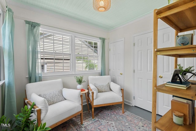 2504 State St, Durham, NC 27704 - sitting room featuring ornamental molding