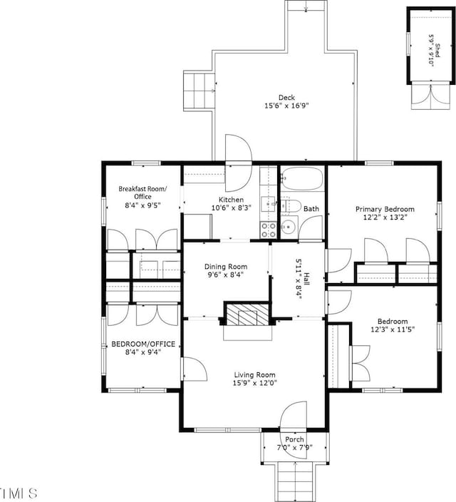 2504 State St, Durham, NC 27704 - view of room layout