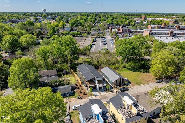 732 Hopkins St, Durham, NC 27701 - aerial perspective of suburban area