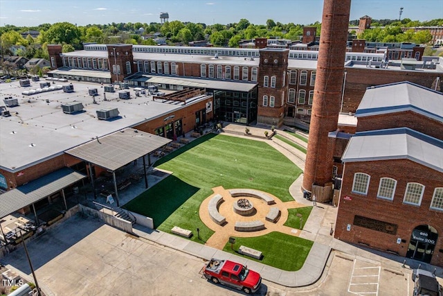 732 Hopkins St, Durham, NC 27701 - aerial view