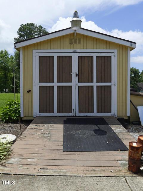 2817 Buckboard Ln, Raleigh, NC 27603 - view of shed