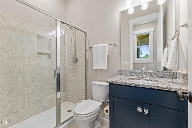 1809 Bowling Rd, Fuquay Varina, NC 27526 - full bath with vanity and a shower stall