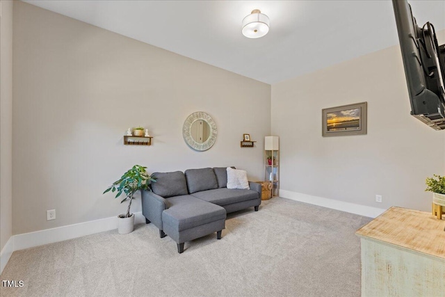 1809 Bowling Rd, Fuquay Varina, NC 27526 - living area featuring carpet floors and baseboards