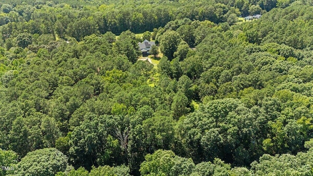 1809 Bowling Rd, Fuquay Varina, NC 27526 - view of property location featuring a heavily wooded area