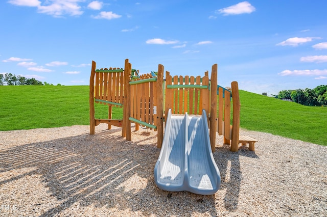 1508 Wader Cir, Knightdale, NC 27545 - community jungle gym featuring a yard