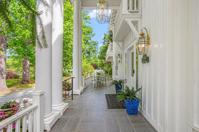 7920 E Washington St, Mebane, NC 27302 - view of covered porch