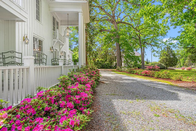 7920 E Washington St, Mebane, NC 27302 - view of yard with driveway