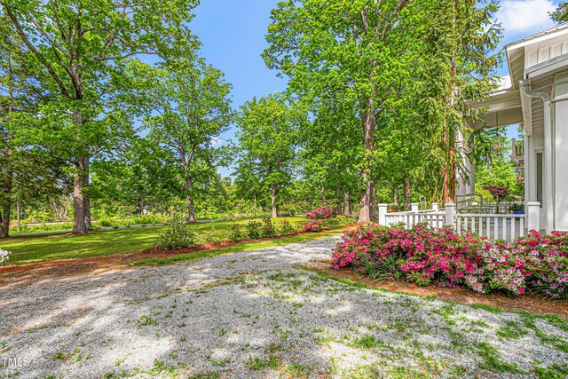 7920 E Washington St, Mebane, NC 27302 - view of yard featuring view of scattered trees