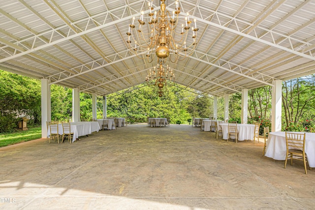 7920 E Washington St, Mebane, NC 27302 - view of patio / terrace with outdoor dining area