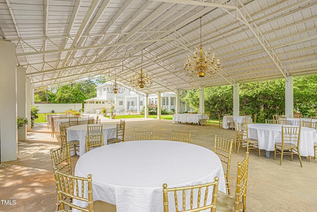 7920 E Washington St, Mebane, NC 27302 - view of patio featuring outdoor dining area