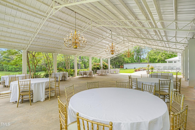 7920 E Washington St, Mebane, NC 27302 - view of patio featuring outdoor dining area