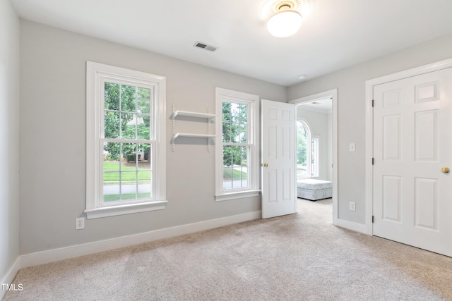 4309 Omni Pl, Raleigh, NC 27613 - unfurnished bedroom with multiple windows and carpet floors