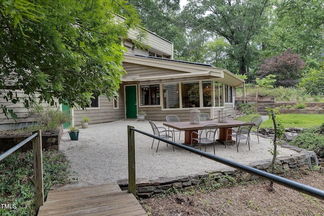 1320 Shepherd St, Durham, NC 27707 - view of patio / terrace featuring outdoor dining space