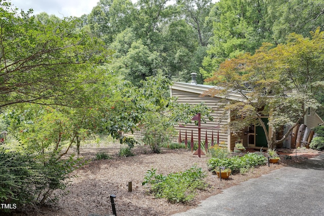 1320 Shepherd St, Durham, NC 27707 - view of yard featuring a view of trees