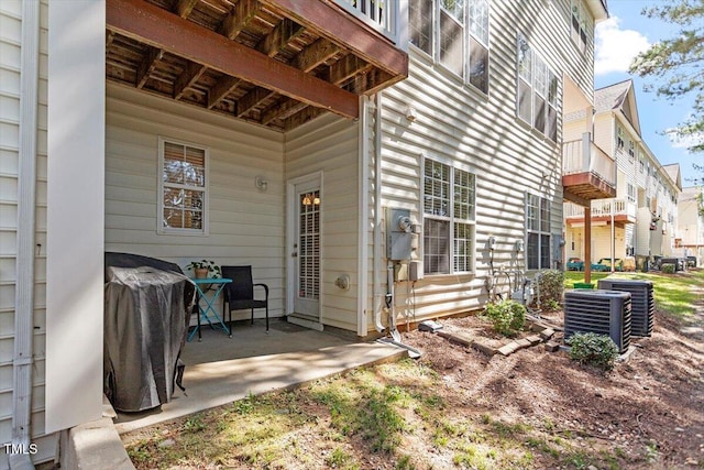 4533 Pale Moss Dr, Raleigh, NC 27606 - exterior space with area for grilling