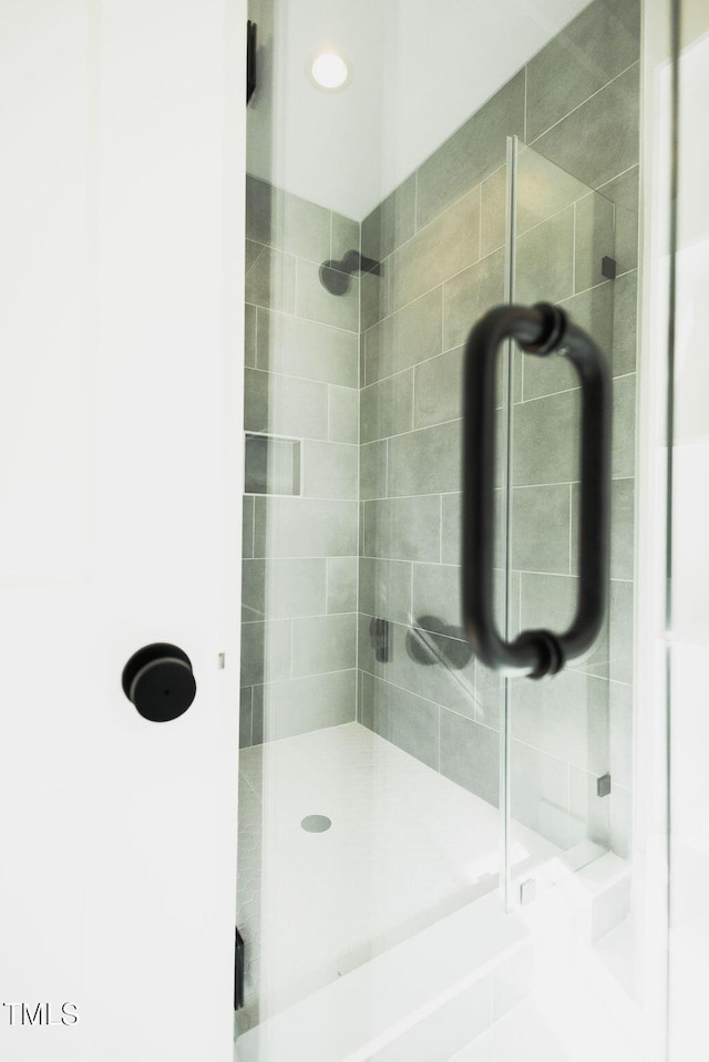 415 E Lavender Ave, Durham, NC 27704 - bathroom featuring a stall shower