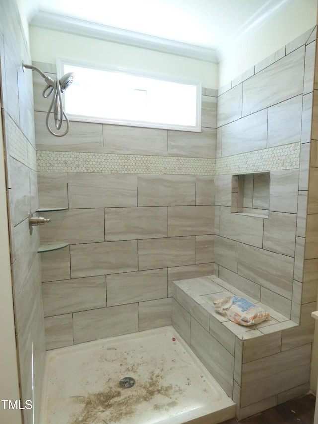 776 Shadetree Rd, Benson, NC 27504 - full bath with tiled shower