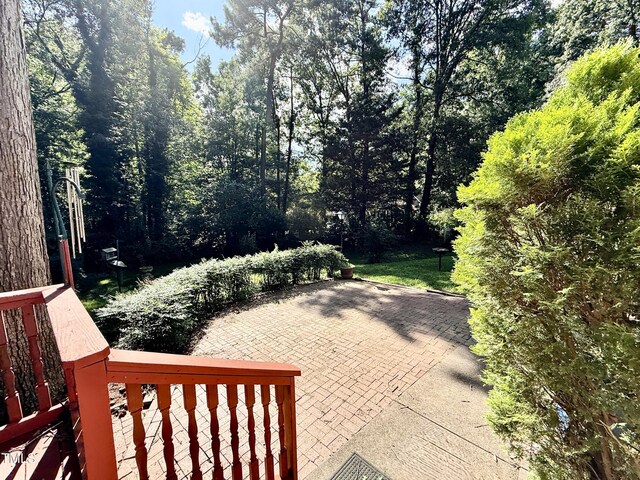 5617 Partridge Ln, Raleigh, NC 27609 - view of patio / terrace