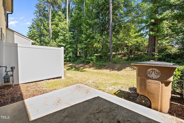 3810 Prince Noah Loop, Wake Forest, NC 27587 - view of yard with a patio