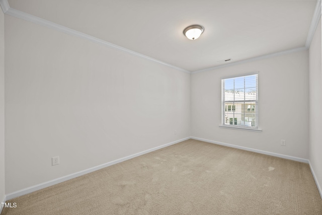 3810 Prince Noah Loop, Wake Forest, NC 27587 - carpeted spare room with ornamental molding