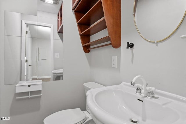 136 Dixie Ln, Youngsville, NC 27596 - half bath with a sink and toilet