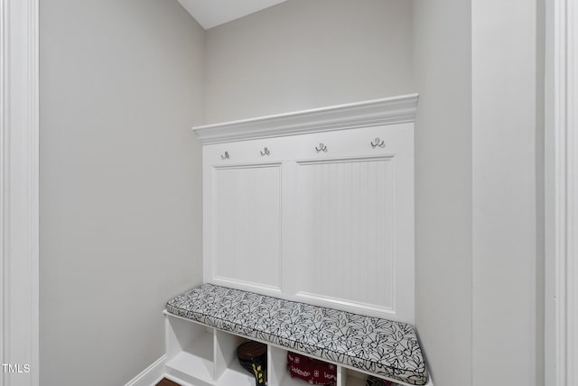 610 Chronicle Dr, Cary, NC 27513 - mudroom featuring baseboards