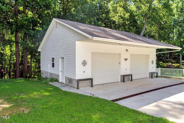 140 Maryland Dr, Manson, NC 27553 - view of detached garage
