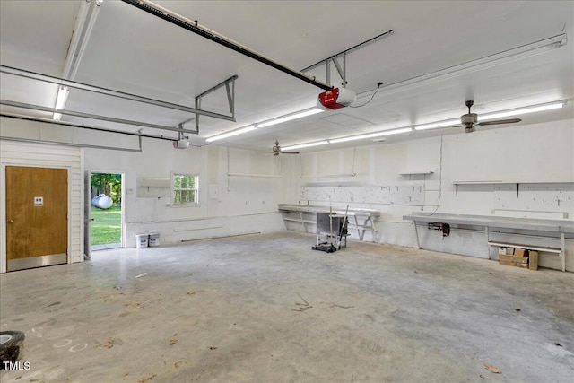 140 Maryland Dr, Manson, NC 27553 - garage with a garage door opener