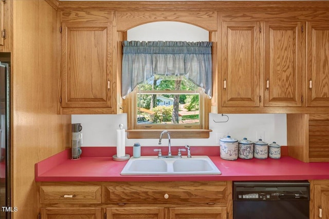 140 Maryland Dr, Manson, NC 27553 - kitchen with dishwasher and light countertops