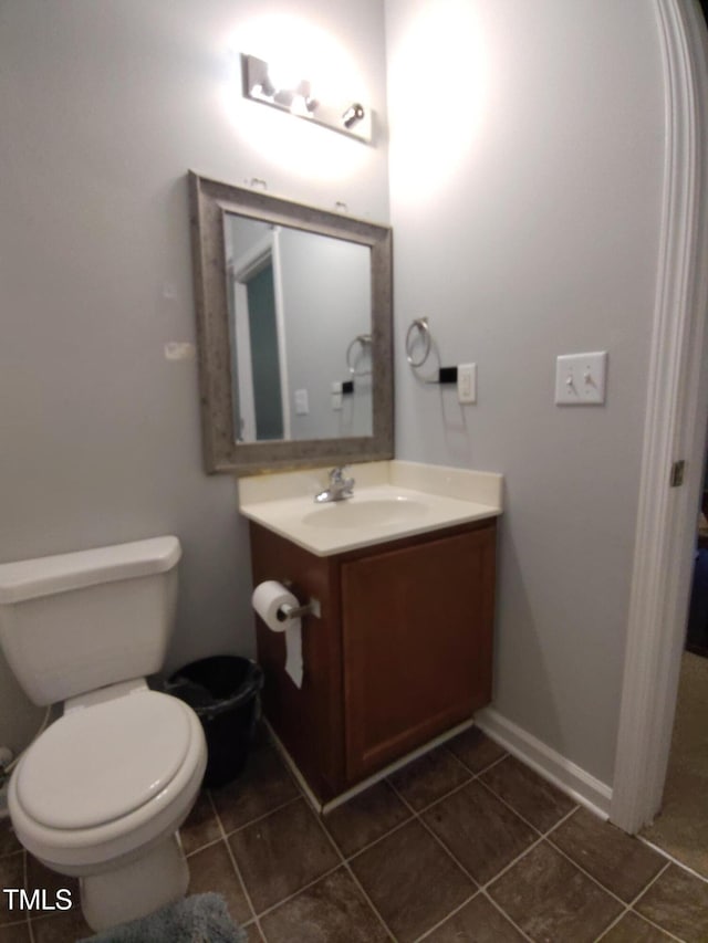 650 Ganyard Farm Way Unit 32, Durham, NC 27703 - bathroom with vanity and tile patterned flooring