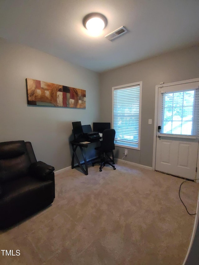650 Ganyard Farm Way Unit 32, Durham, NC 27703 - office area featuring carpet and baseboards