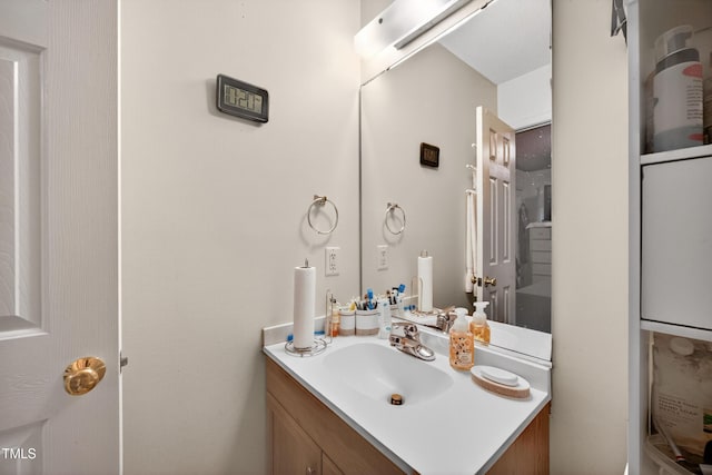 308 E Gilbreath St, Graham, NC 27253 - bathroom with vanity