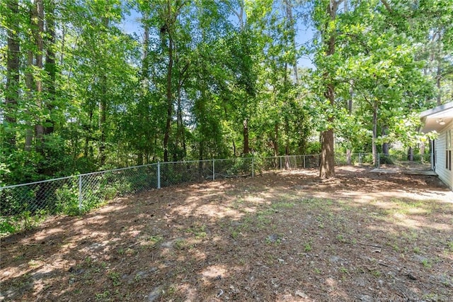 12741 Birchwood Cir, Laurinburg, NC 28352 - view of fenced backyard