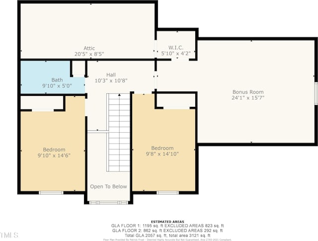 2430 Josephine Rd, Garner, NC 27529 - view of home floor plan