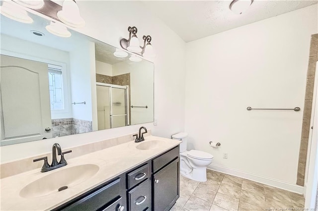 37 Annapolis Rd, Cameron, NC 28326 - full bathroom featuring a shower stall and double vanity