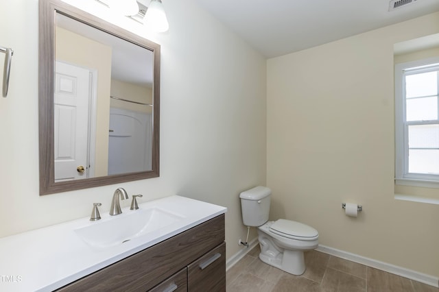 418 Byrams Ford Dr, Cary, NC 27513 - bathroom featuring vanity and plenty of natural light