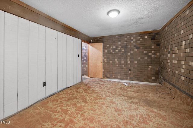 3263 S Jim Minor Rd, Haw River, NC 27258 - spare room with a textured ceiling