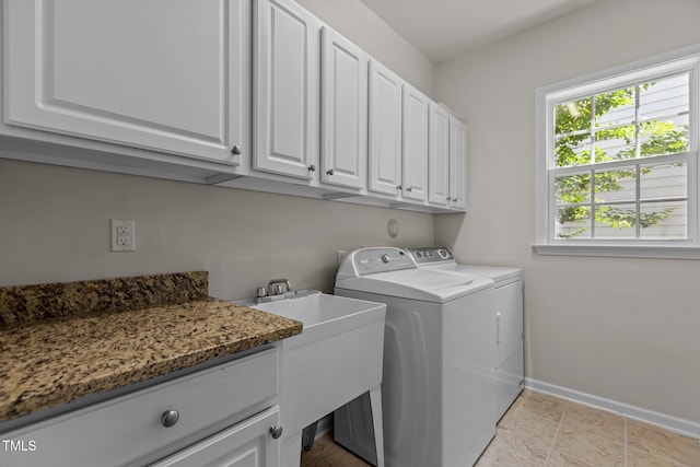 308 Sutton Glen Dr, Apex, NC 27523 - laundry room featuring washer and clothes dryer and cabinet space